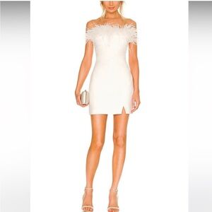 LIKELY Revolve Katy Feather Minidress 8